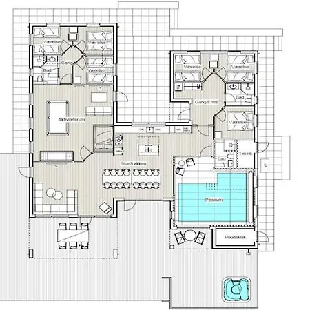 Feriehus 5 Star In Henne Beach, Cleaning Included Henne Strand